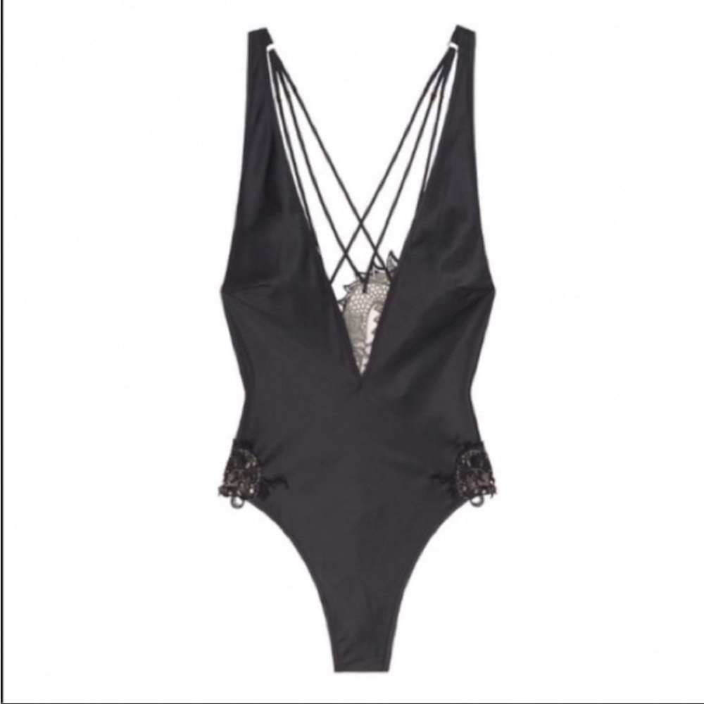 Victoria’s Secret Bodysuit Very Sexy Bodysuit VS Lingerie VS Dragon Teddy 🆕🌙 🐉 - Picture 2 of 14
